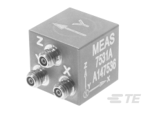 7531A is an adhesive mounted triaxial charge mode accelerometer